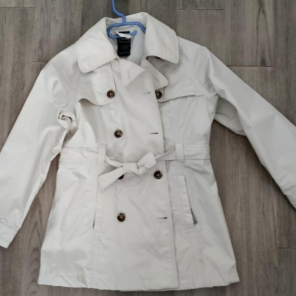 The North Face trench coat for girls/teens S/ petite 7-8 - Picture 1 of 5